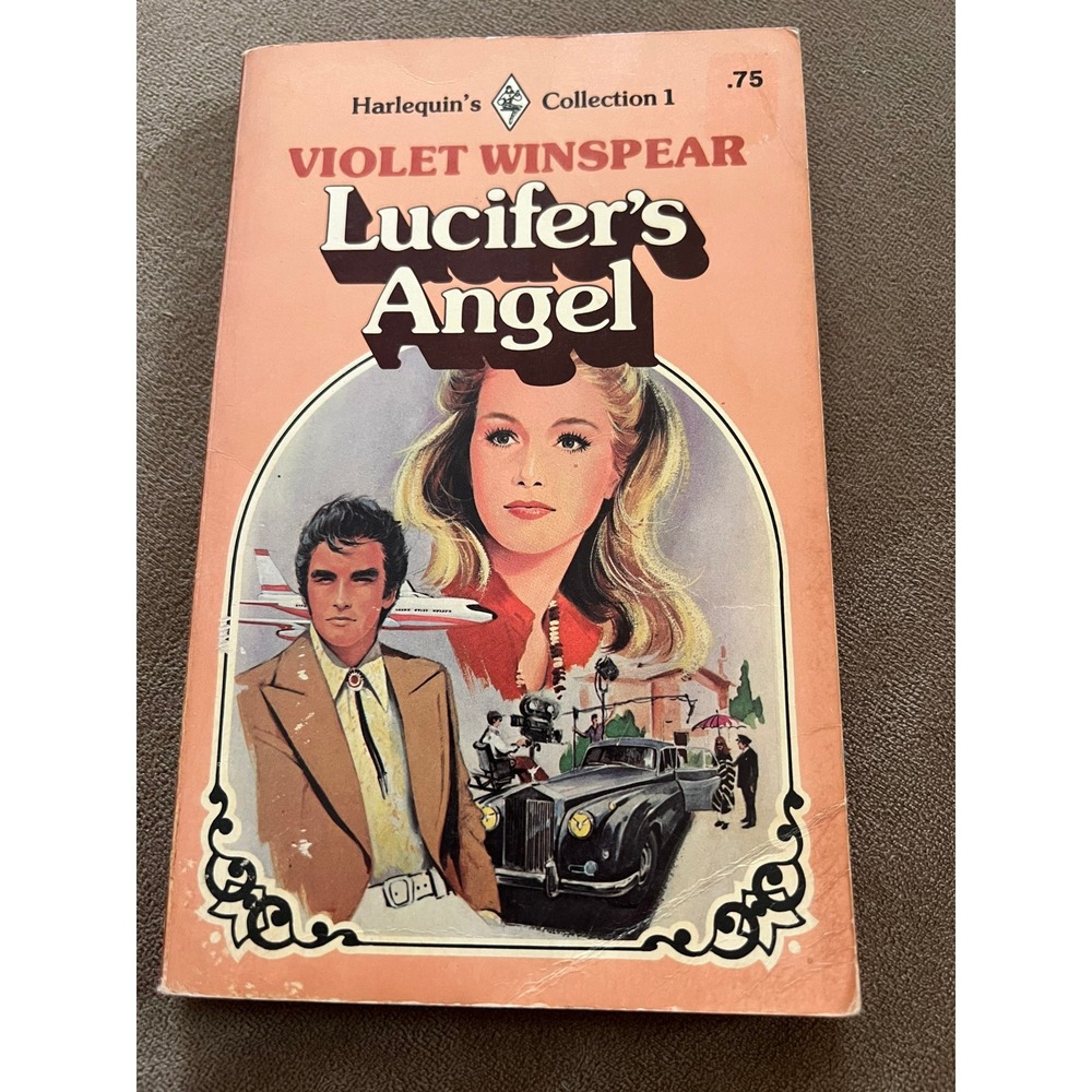 Lucifer's Angel, Violet Winspear, vintage harlequin‎ romance novel